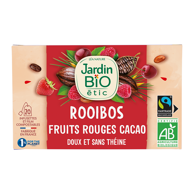 Infusion rooibos Fruits rouges cacao