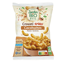 Chips croustillante cacahuète bio crousti apéro