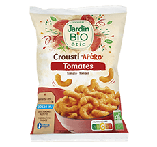 Chips goût tomate bio crouti apéro