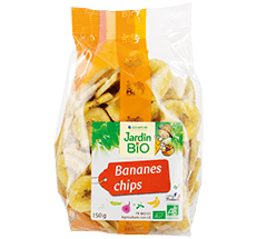 Bananes chips bio