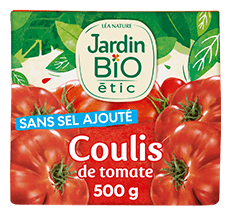 Coulis de tomate bio de France