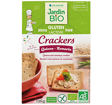 Crackers quinoa romarin bio sans gluten