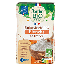 Farine de blé bio blanche T65 France