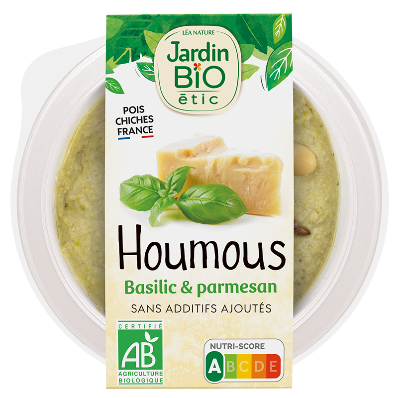 Houmous Basilic & Parmesan