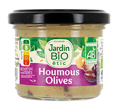 Houmous Olives bio