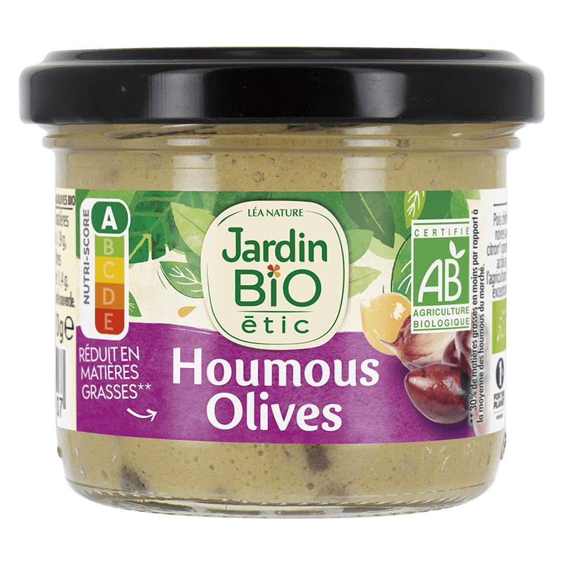 Houmous Olives bio