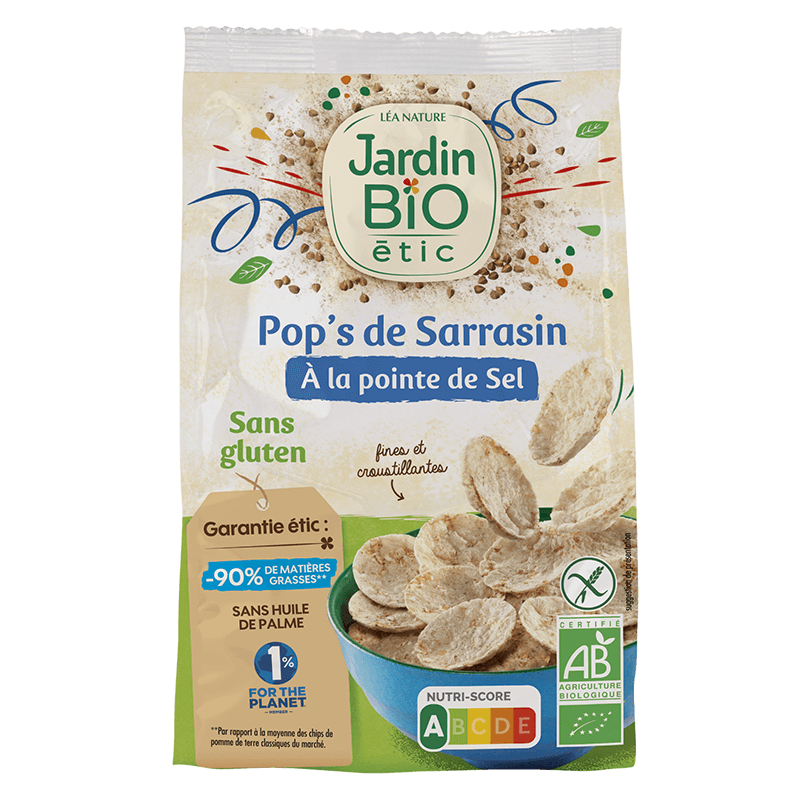 Chips de Sarrasin bio sans gluten