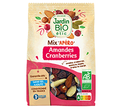 Mix APÉRO  Amandes Cranberries