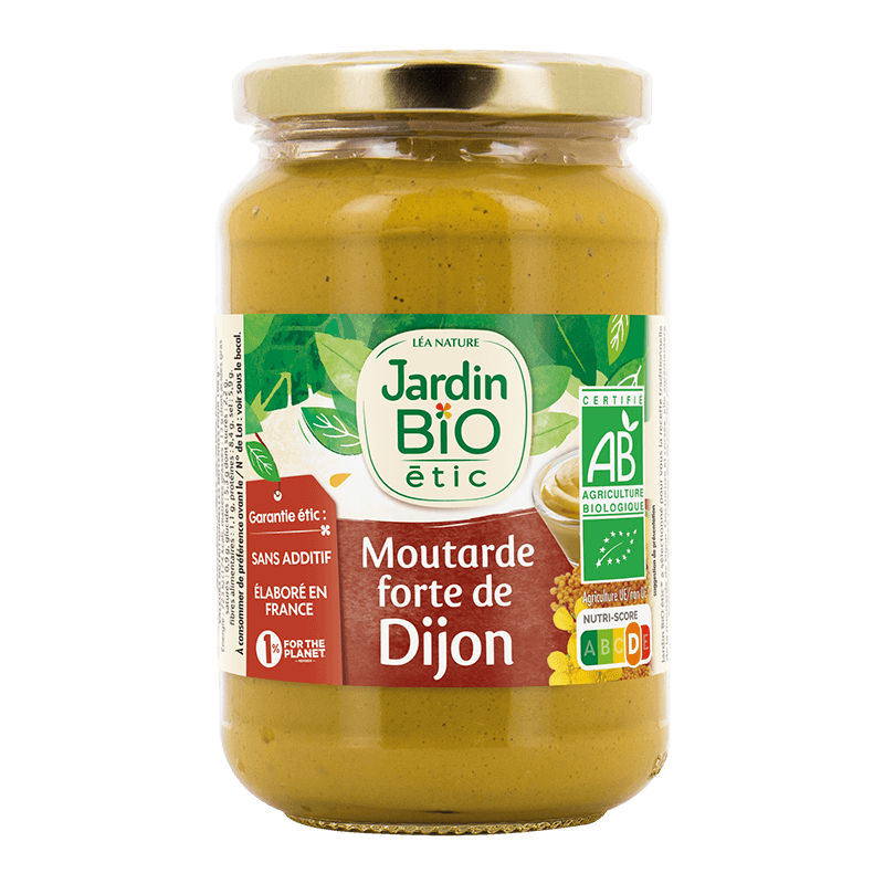 Moutarde forte bio de Dijon