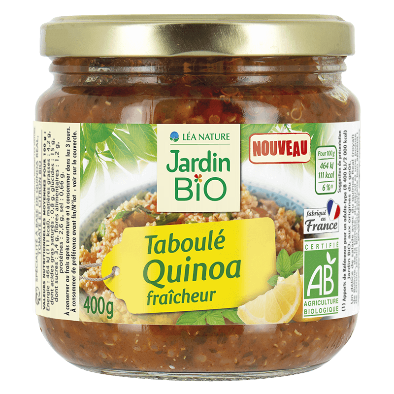 Taboulé Quinoa bio fraîcheur