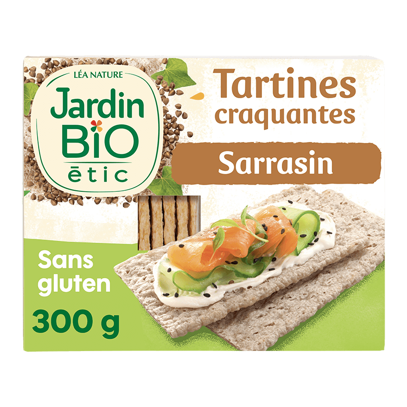 Tartines sarrasin bio sans gluten – 300g