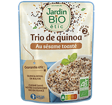 Trio de quinoa au sésame bio sans gluten